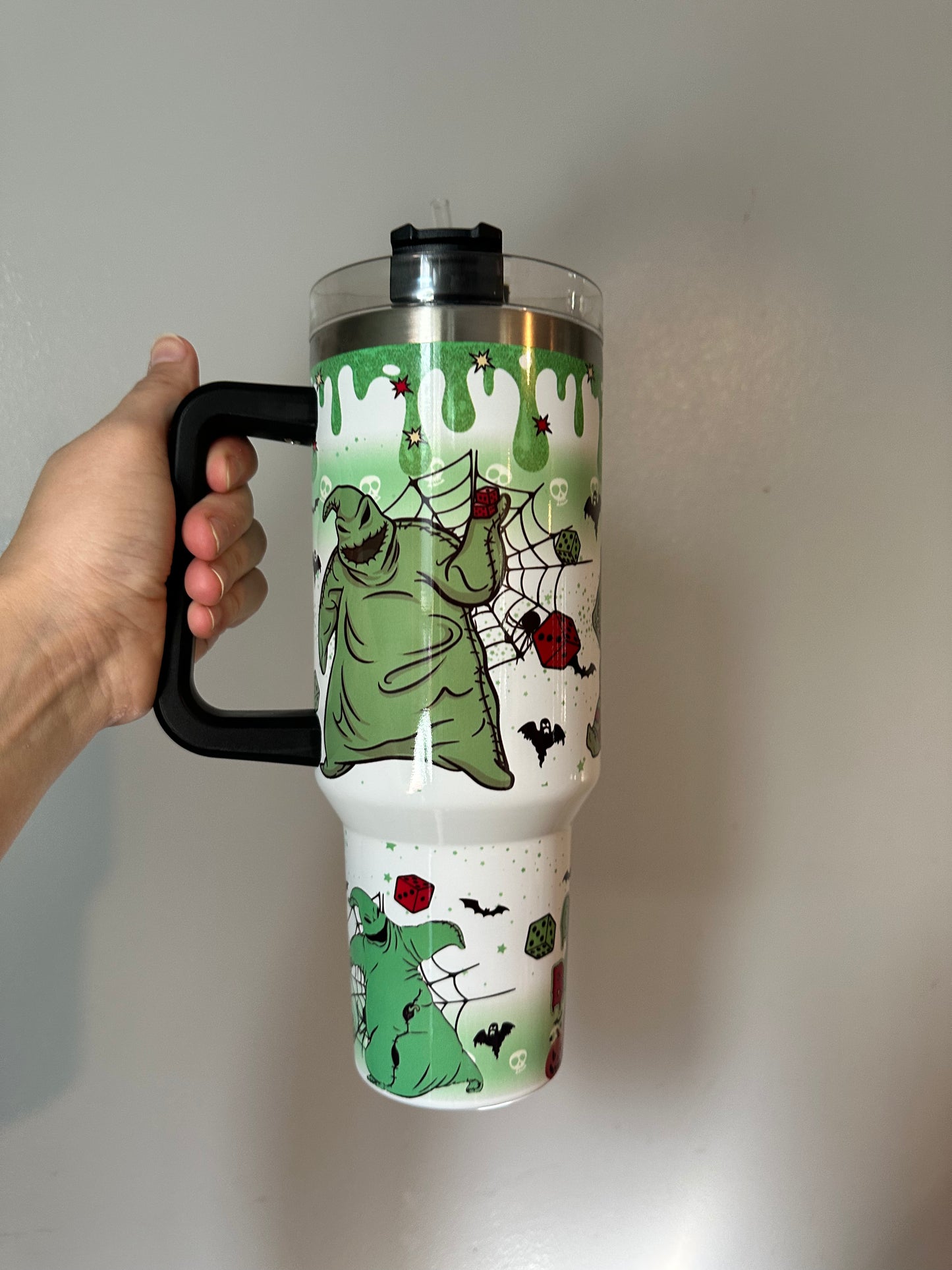 Green smiley monster