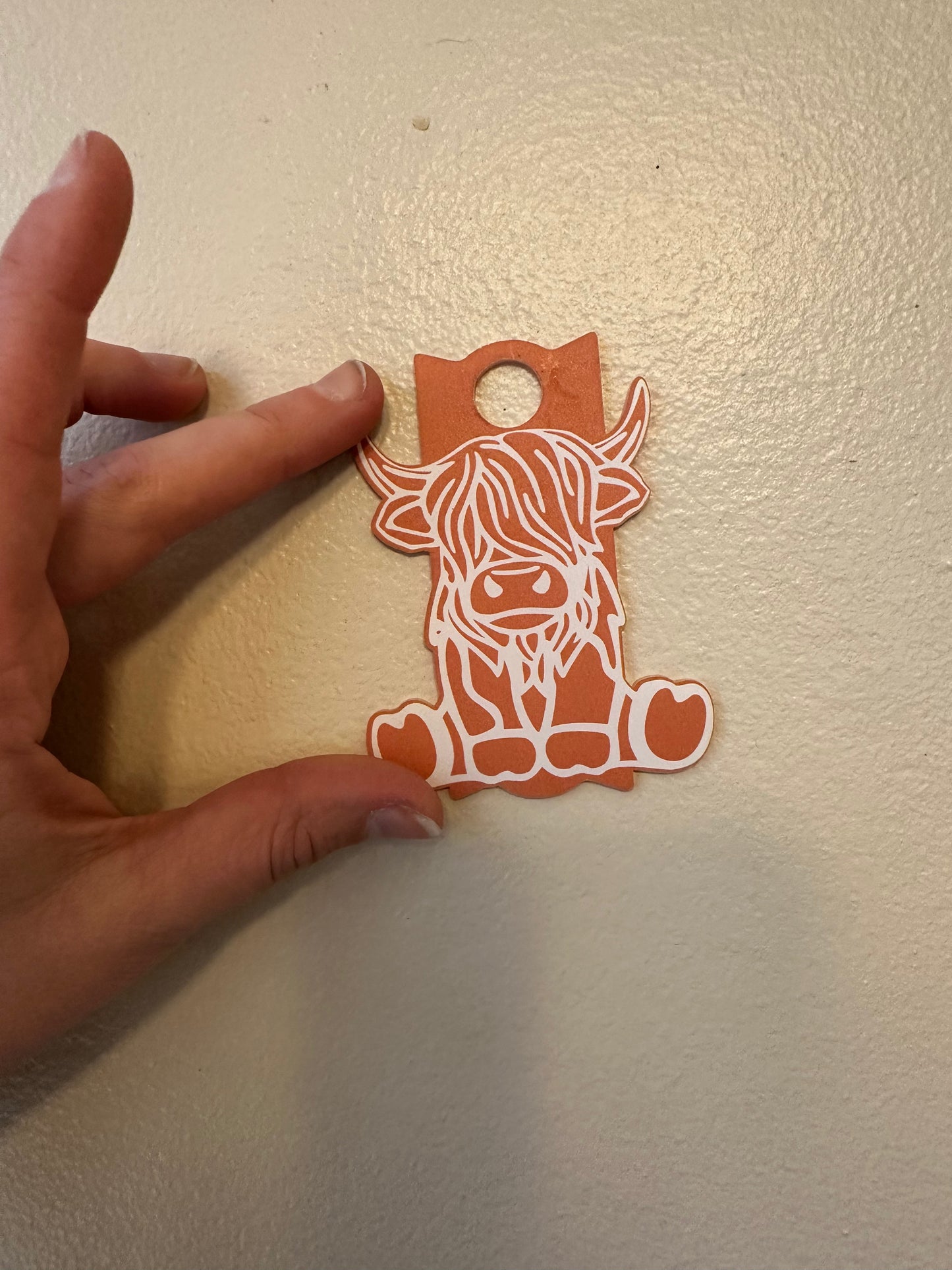 Highland cow topper