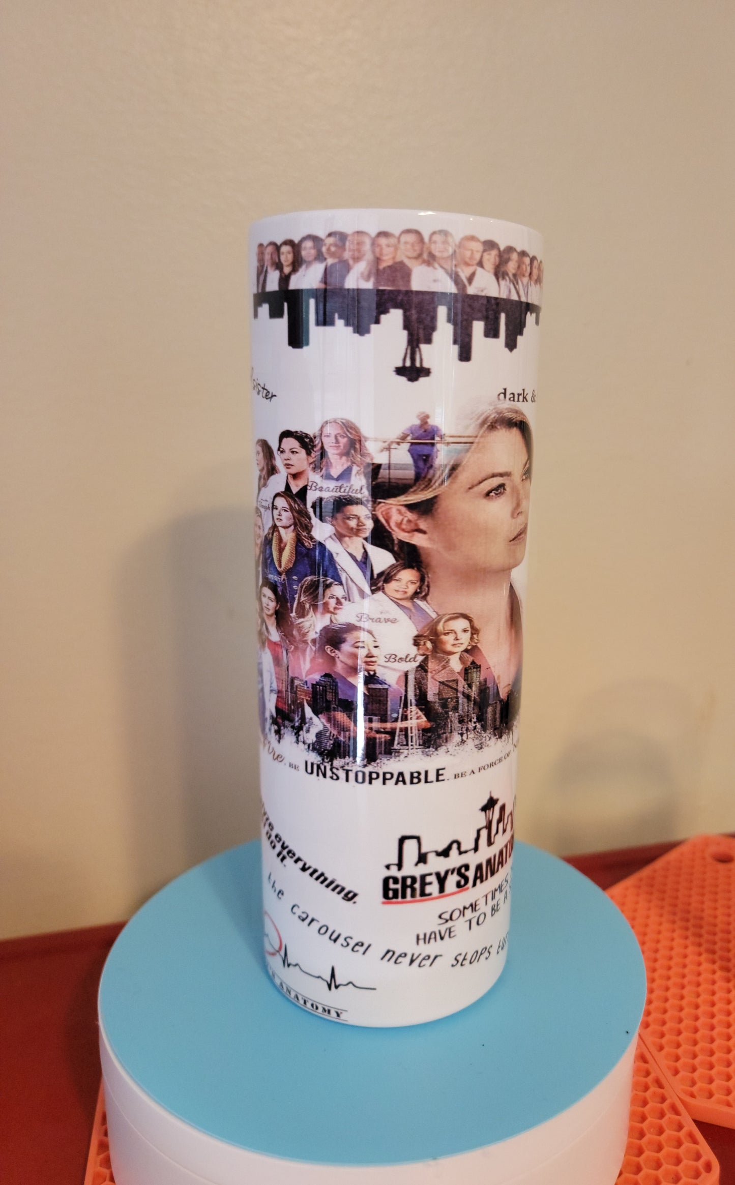 Dark and Twisty tumbler