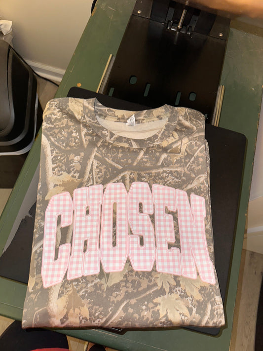 Camo with pink Chosen