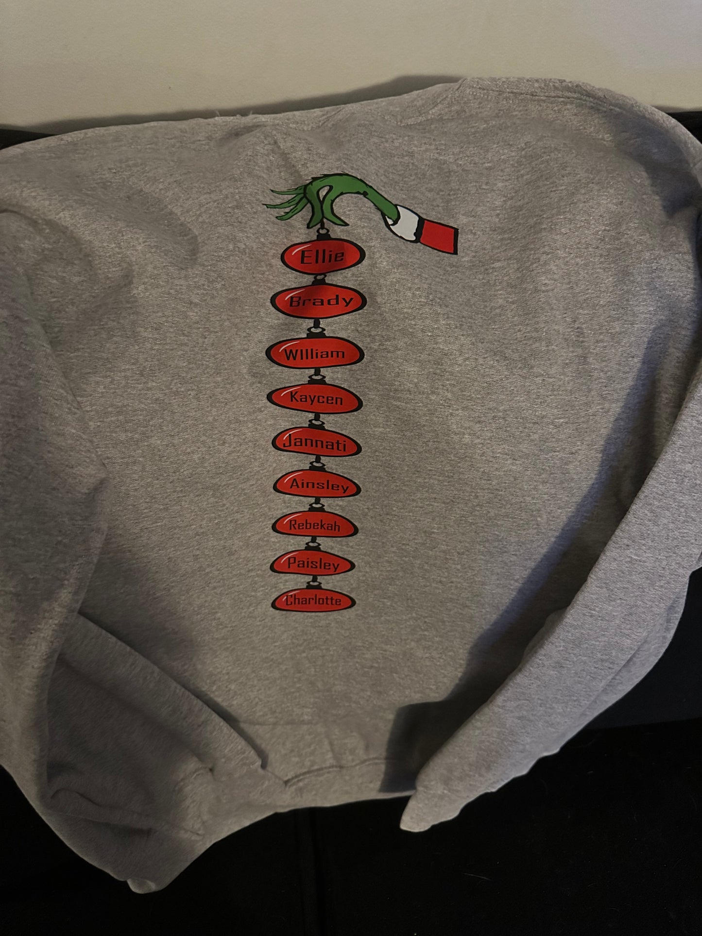 Christmas custom sweatshirt