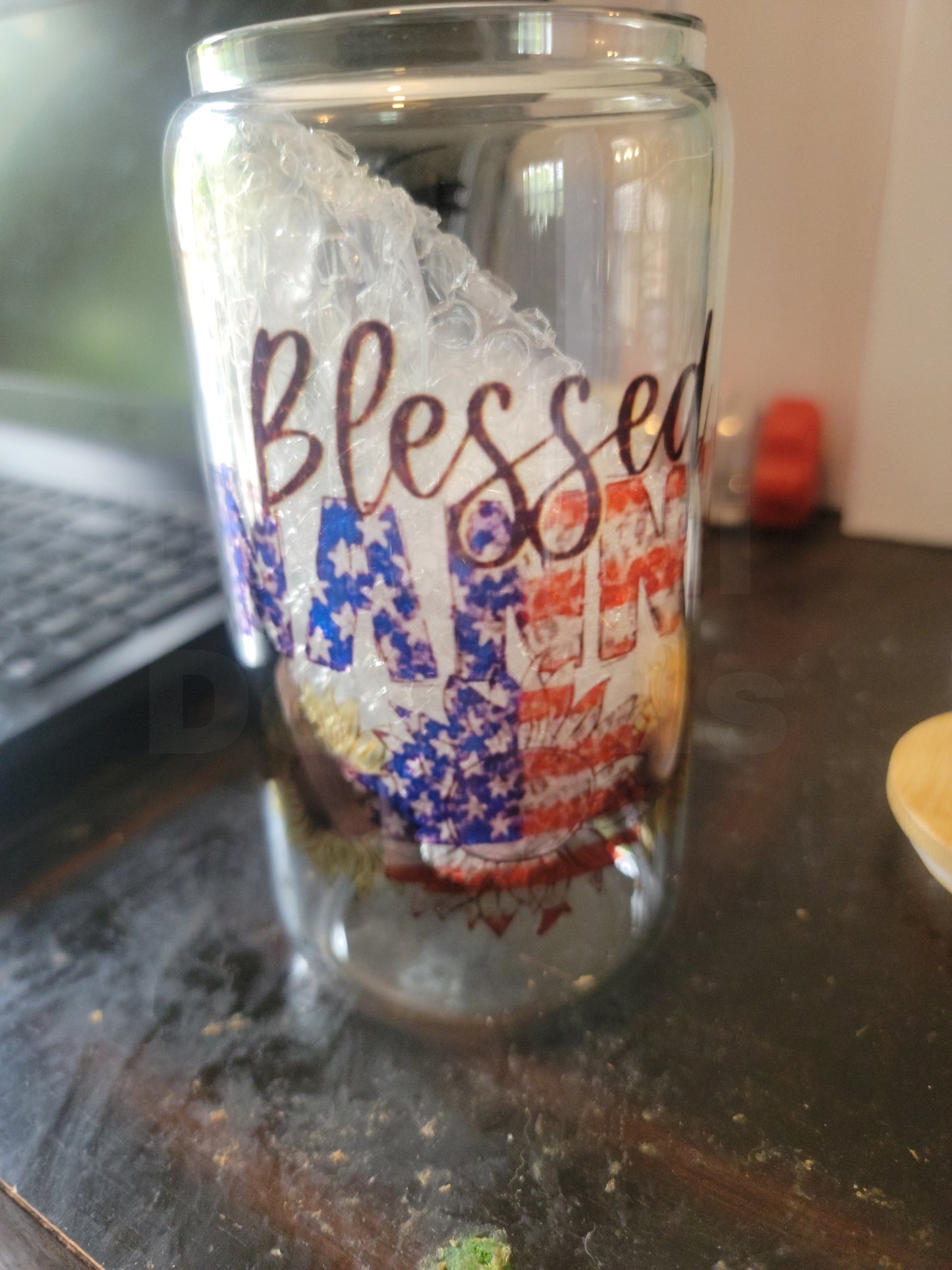 Blessed nanny beer can