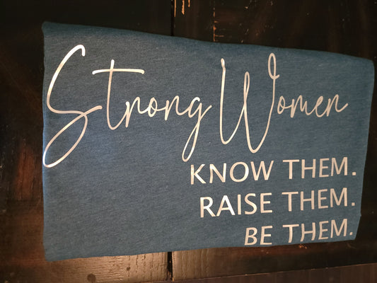 Strong women tee