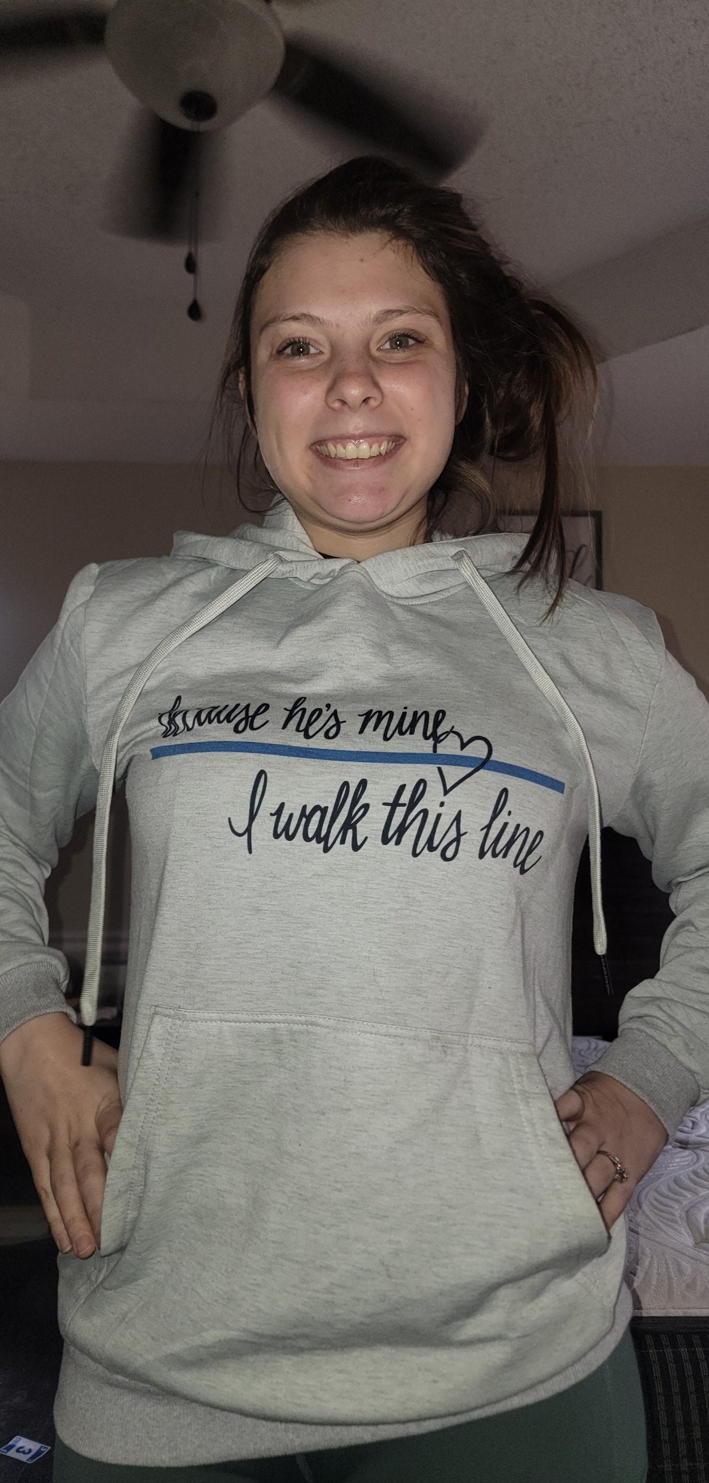 Because hes mine hoodie